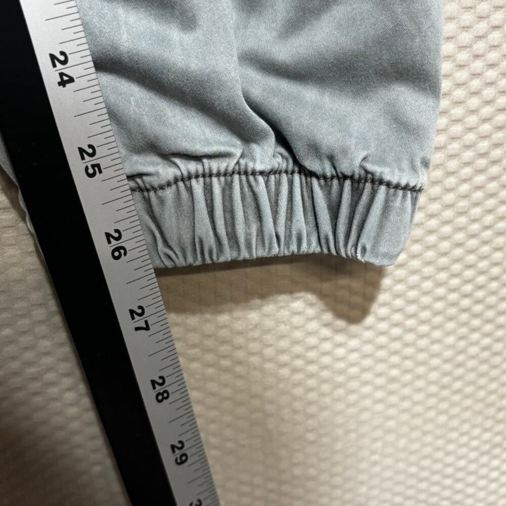 American Eagle Women's Size 6 Gray Green Stretch Utility Jogger Pants Drawstring - Picture 6 of 10